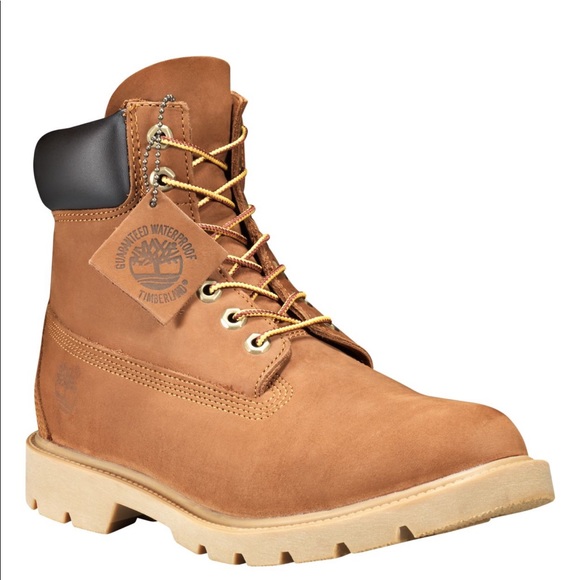 NEW TIMBERLAND MEN'S 6-INCH BASIC WP BOOTS - Picture 8 of 11